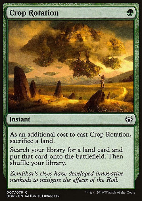 Crop Rotation ~ Duel Decks [ Excellent ] [ Magic MTG ]