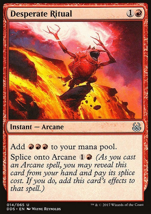 Desperate Ritual ~ Duel Decks [ Excellent ] [ Magic MTG ]