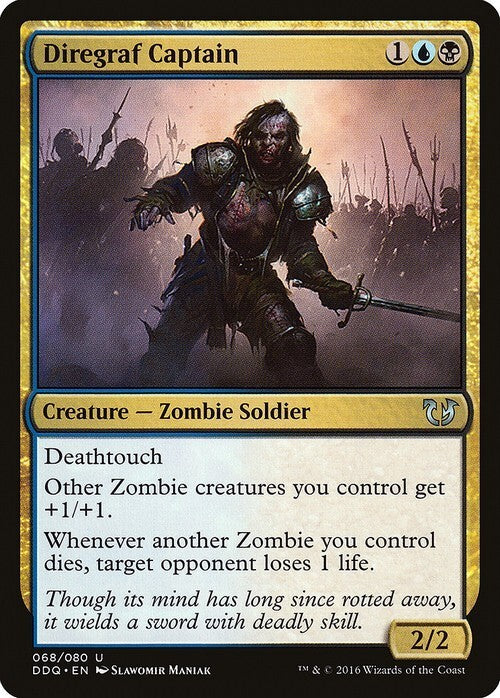 Diregraf Captain ~ Duel Decks [ PLAYED ] [ Magic MTG ]