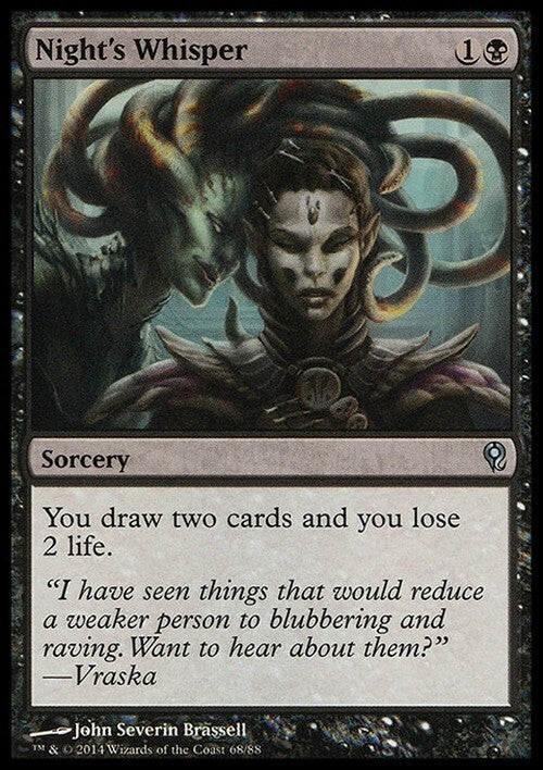 Night's Whisper ~ Duel Decks [ Excellent ] [ Magic MTG ]
