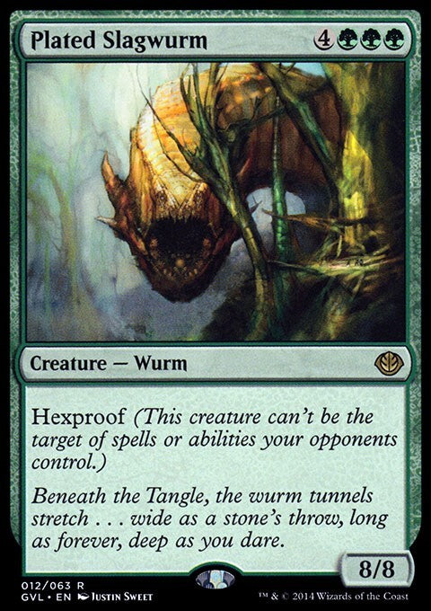 Plated Slagwurm ~ Duel Decks: Anthology [ Excellent ] [ Magic MTG ]
