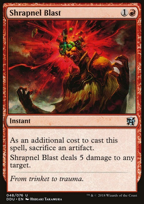 Shrapnel Blast ~ Duel Decks [ Excellent ] [ Magic MTG ]