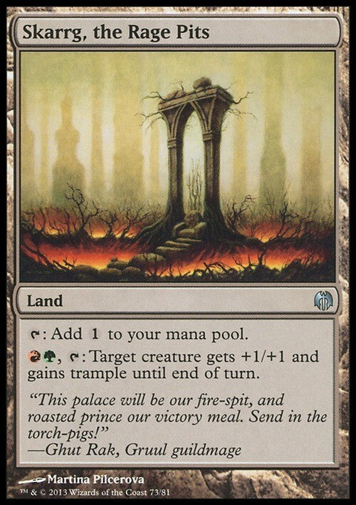 Skarrg, the Rage Pits ~ Duel Decks [ Excellent ] [ Magic MTG ]