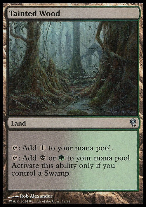 Tainted Wood ~ Duel Decks [ Excellent ] [ Magic MTG ]