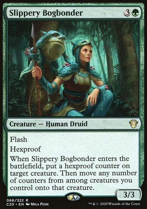 Slippery Bogbonder ~ Commander: Ikoria [ NearMint ] [ Magic MTG ]