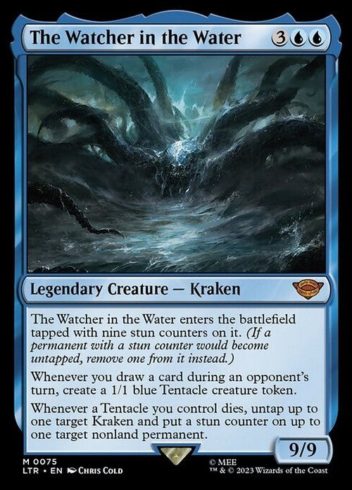 The Watcher in the Water ~ The Lord of the Rings [ NM ] [ Magic MTG ]