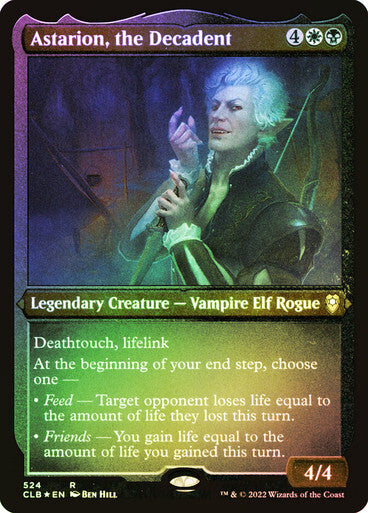 FOIL ETCHED Astarion, the Decadent ~ Commander Legends 2 [ NM ] [ Magic MTG ]