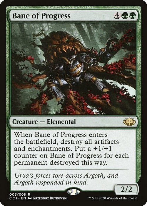 Bane of Progress ~ Commander Collection: Green [ NM ] [ Magic MTG ]