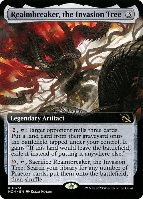 Choose your BORDERLESS / Extended ~ March of the Machine [ NM ]  [ Magic MTG ]