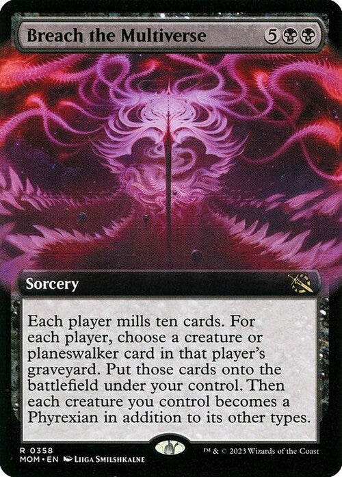Choose your BORDERLESS / Extended ~ March of the Machine [ NM ]  [ Magic MTG ]