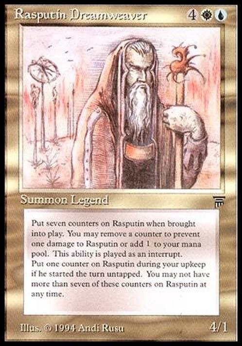 Rasputin Dreamweaver ~ Legends [ Excellent+ ] [ Magic MTG ] - London Magic Traders Ltd