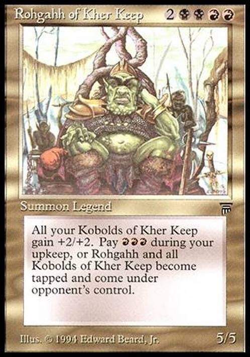 Rohgahh of Kher Keep ~ Legends [ PLAYED ] [ Magic MTG ]