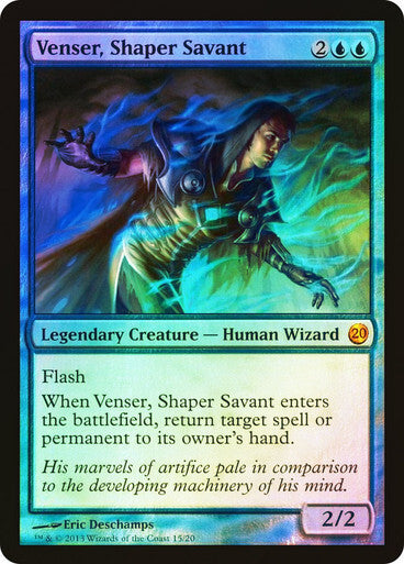 FOIL Venser, Shaper Savant ~ From the Vault [ Excellent ] [ Magic MTG ]