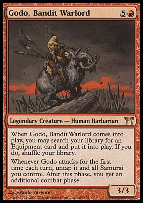 Godo, Bandit Warlord ~ Champions of Kamigawa [ Excellent ] [ Magic MTG ]