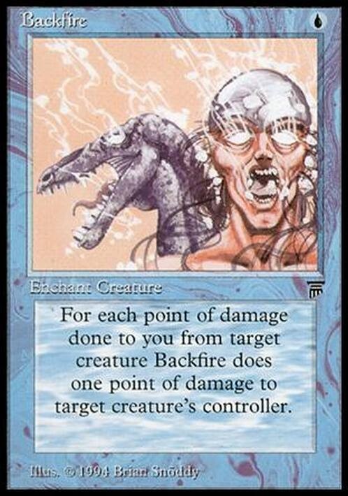 Backfire ~ Legends [ PLAYED ] [ Magic MTG ]