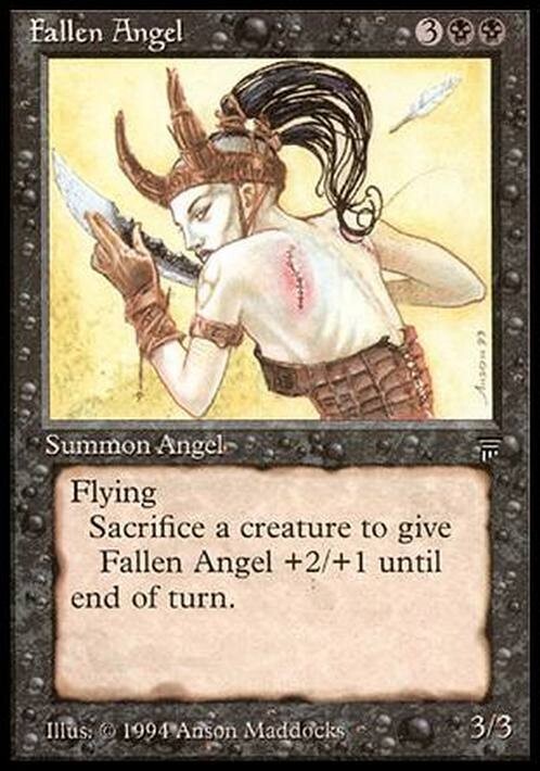 Fallen Angel ~ Legends [ PLAYED ] [ Magic MTG ]