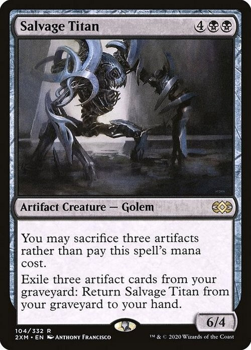 Salvage Titan ~ Double Masters [ NearMint ] [ Magic MTG ]