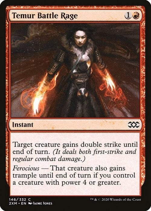 Temur Battle Rage ~ Double Masters [ NearMint ] [ Magic MTG ]