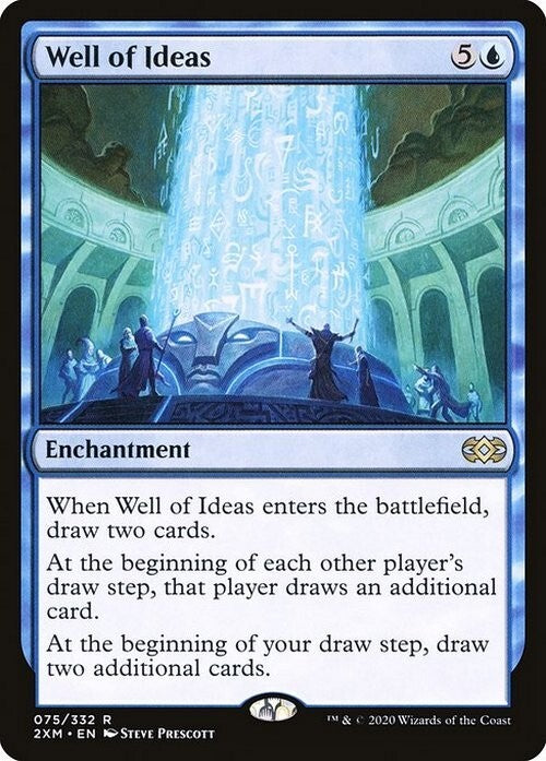 Well of Ideas ~ Double Masters [ NearMint ] [ Magic MTG ] - London Magic Traders Ltd