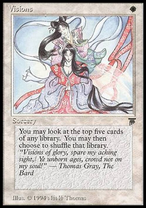 Visions ~ Legends [ Excellent ] [ Magic MTG ]