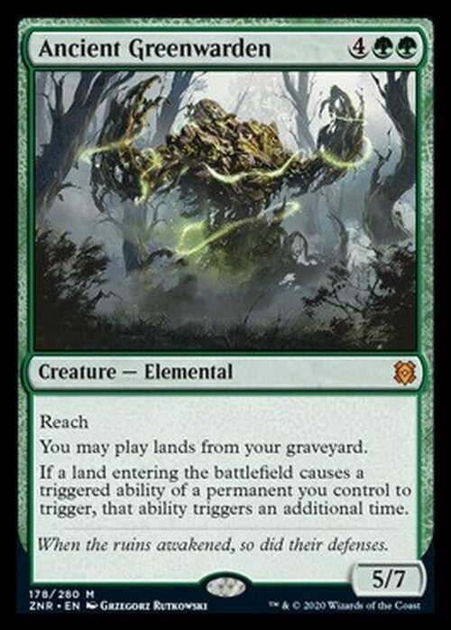 Ancient Greenwarden ~ Zendikar Rising [ NearMint ] [ Magic MTG ]