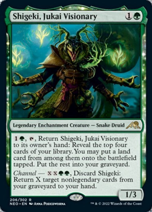Shigeki, Jukai Visionary ~ Kamigawa: Neon Dynasty [ NearMint ] [ Magic MTG ] - London Magic Traders Ltd