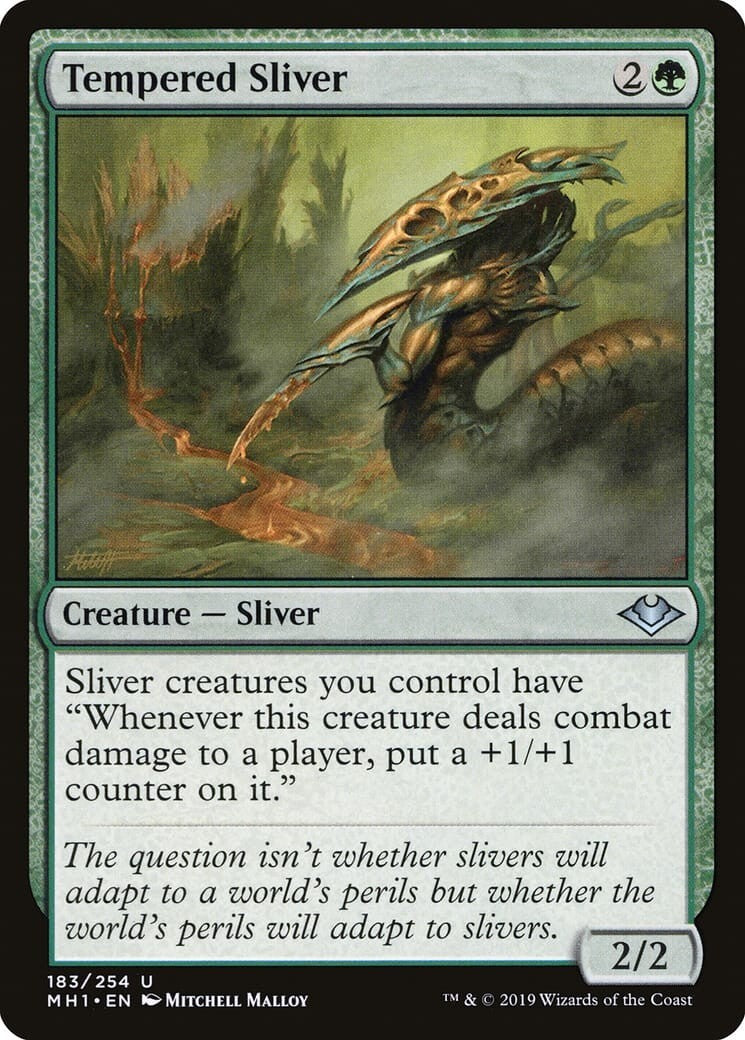 Tempered Sliver ~ Modern Horizons 1 [ NearMint ] [ Magic MTG ]