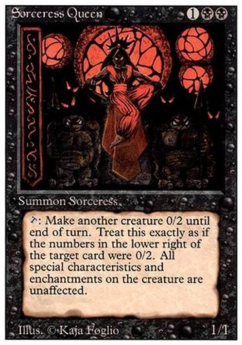 Sorceress Queen ~ Revised [ Excellent ] [ Magic MTG ] - London Magic Traders Ltd