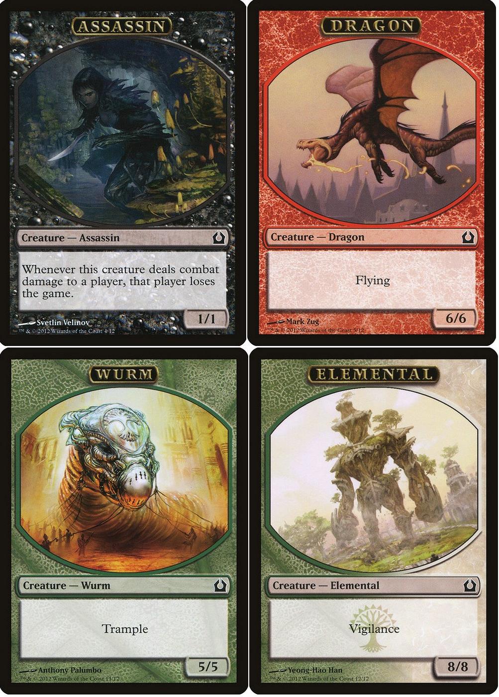 Choose your TOKEN ~ Return to Ravnica [ Excellent ] [ Magic MTG ]