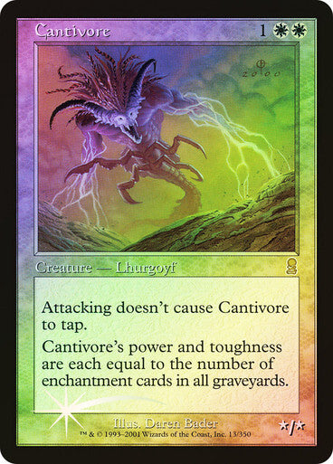 FOIL Cantivore ~ Odyssey [ NearMint ] [ Magic MTG ] - London Magic Traders Ltd