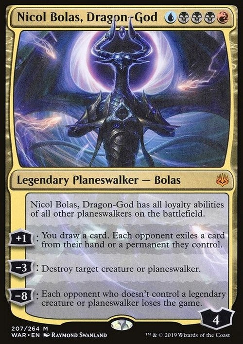 Nicol Bolas, Dragon-God ~ War of the Spark [ NearMint ] [ Magic MTG ]