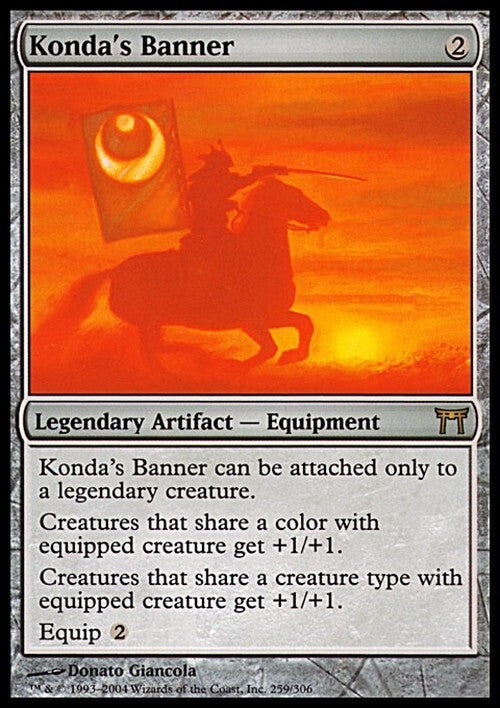 Konda's Banner ~ Champions of Kamigawa [ Excellent ] [ Magic MTG ]