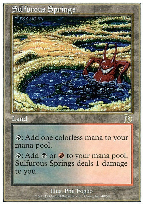 Sulfurous Springs ~ Deckmasters [ Excellent ] [ Magic MTG ]