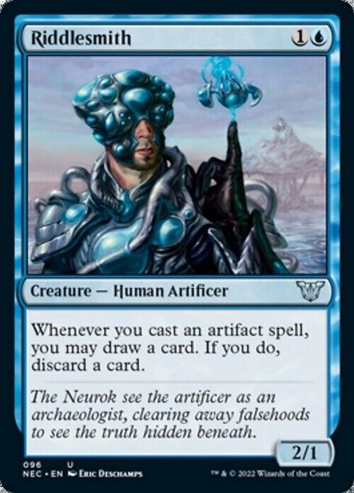 Riddlesmith ~ Commander: Kamigawa: Neon Dynasty [ NM ] [ Magic MTG ] - London Magic Traders Limited