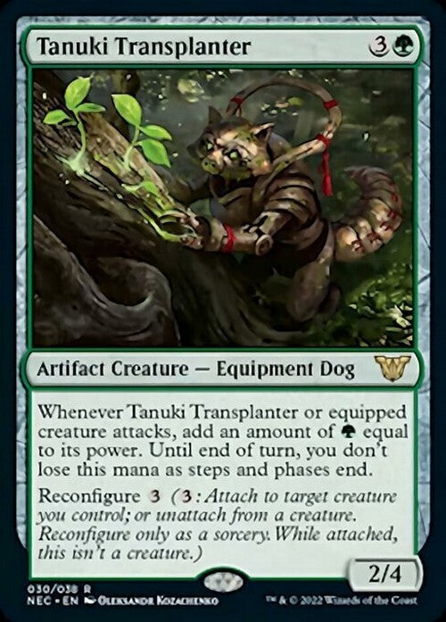 Tanuki Transplanter ~ Commander: Kamigawa: Neon Dynasty [ NM ] [ Magic MTG ]