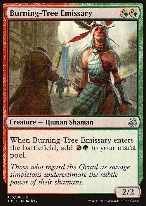 Burning-Tree Emissary ~ Duel Decks [ Excellent ] [ Magic MTG ]