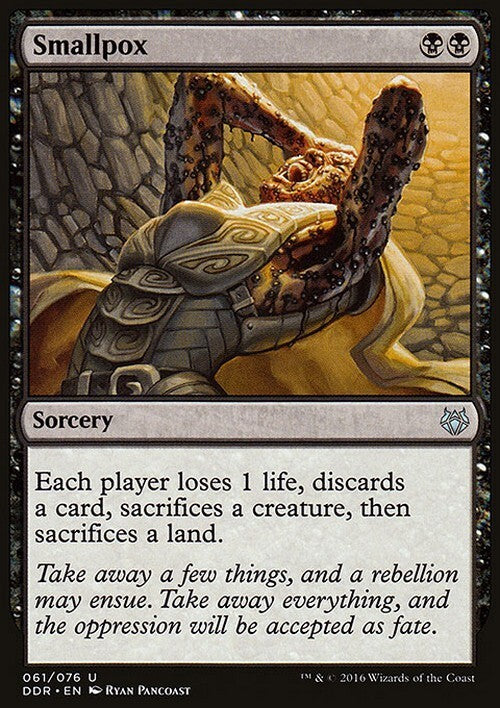 Smallpox ~ Duel Decks [ Excellent ] [ Magic MTG ]