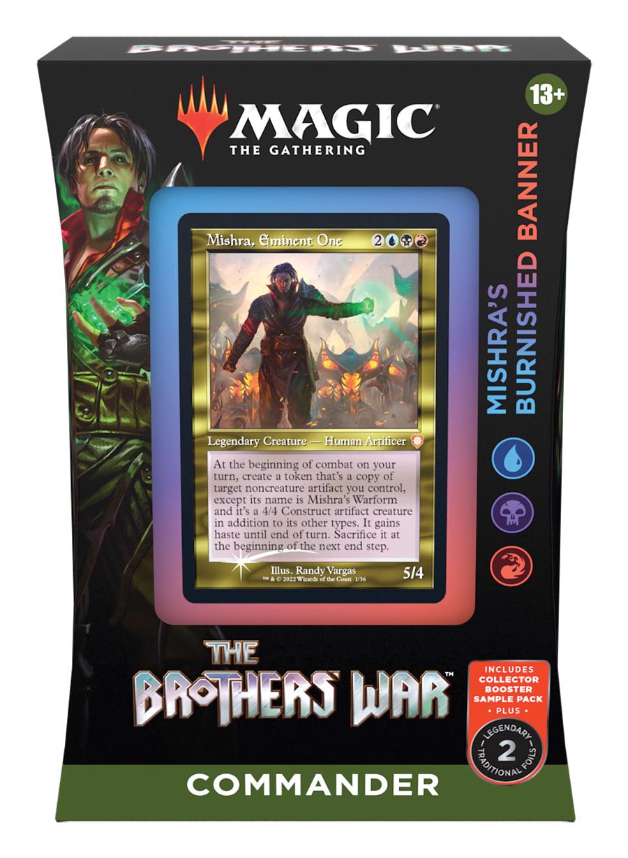 Mishra's Burnished Banner Deck ~ Commander: The Brothers' War ~ MTG Sealed - London Magic Traders Limited