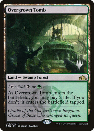 Overgrown Tomb ~ PROMO PACK [ NearMint ] [ Magic MTG ] - London Magic Traders Limited