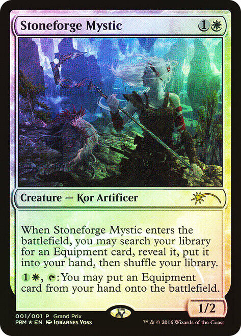FOIL Stoneforge Mystic ~ Grand Prix Promos [ Excellent ]  [ Magic MTG ] - London Magic Traders Limited