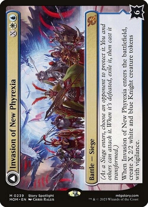 Invasion of New Phyrexia / Teferi~ March of the Machine [ NM ] [ Magic MTG ] - London Magic Traders Limited