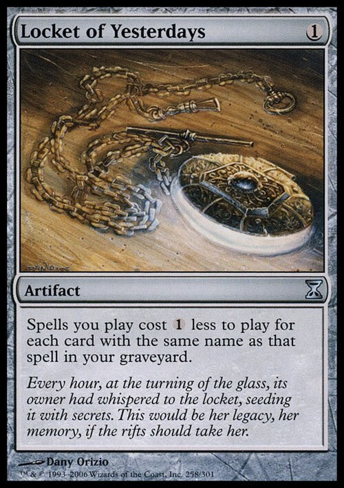 Locket of Yesterdays ~ Time Spiral [ Excellent ] [ Magic MTG ]