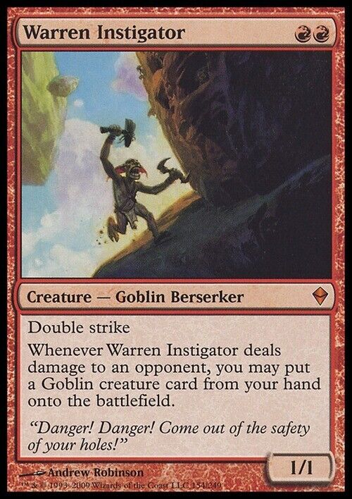 Warren Instigator ~ Zendikar [ NearMint ] [ Magic MTG ] - London Magic Traders Limited