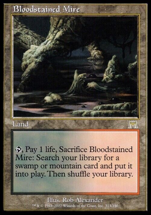 Bloodstained Mire ~ Onslaught [ Excellent+ ] [ Magic MTG ] - London Magic Traders Limited