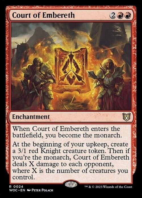 Court of Embereth ~ Commander: The Lost Caverns of Ixalan [ NM ] [ Magic MTG ] - London Magic Traders Limited