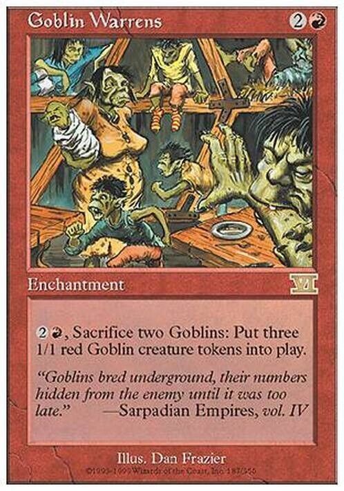 Goblin Warrens ~ Sixth Edition [ MODERATELY PLAYED ] [ Magic MTG ] - London Magic Traders Limited