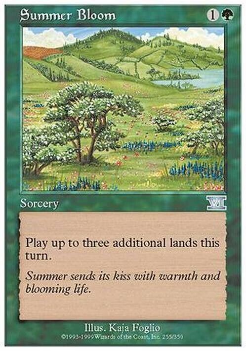 Summer Bloom ~ Sixth Edition [ Excellent ] [ Magic MTG ] - London Magic Traders Limited