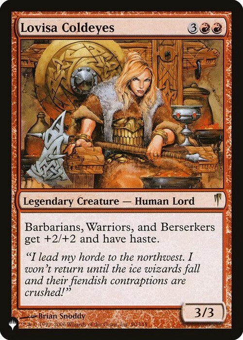Lovisa Coldeyes ~ The List [ NearMint ] [ Magic MTG ]