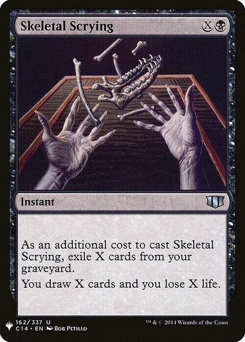 Skeletal Scrying ~ Mystery Booster [ NearMint ] [ Magic MTG ] - London Magic Traders Limited