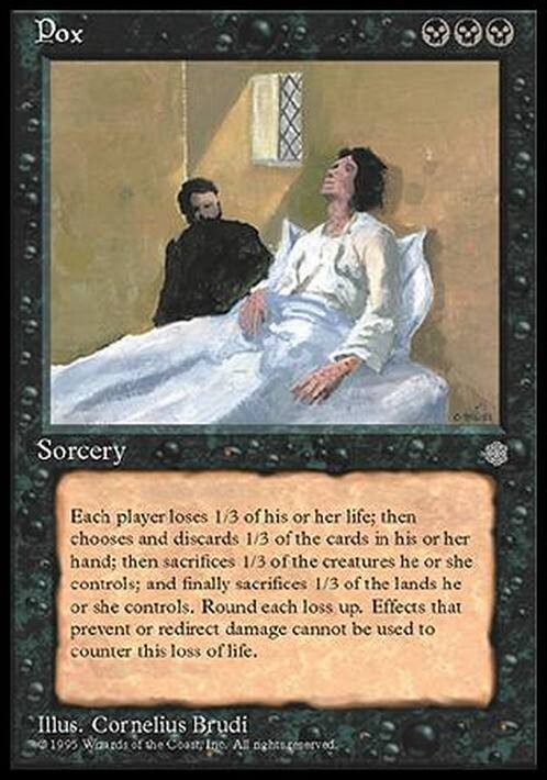 Pox ~ Ice Age [ PLAYED ] [ Magic MTG ]